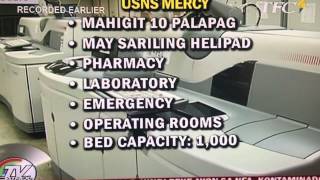 USNS Mercy in the Philippines