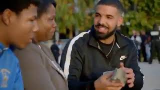 Drake Giving Money To Family During Gods Plan Video, Except Its Backwards