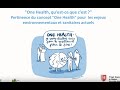 Webinaire  one health questce que cest 