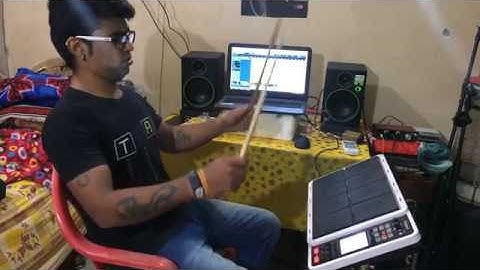 Dhol Tasha Patch Janny Dholi Octapad Spd - 30