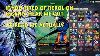 DRAGON BALL LEGEND :Do This If you Tired Of Rerolling screenshot 5