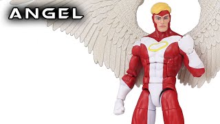 Marvel Legends ANGEL Uncanny XMen Super Premium Deluxe Action Figure Review