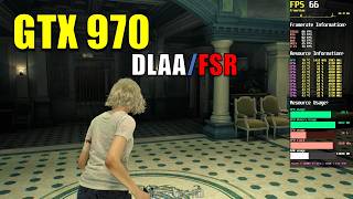 Resident Evil Requiem Gtx 970 Dlaafsr All Settings Performance Test