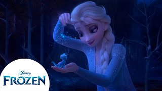 Elsa Faz Um Amigo Improvável | Frozen