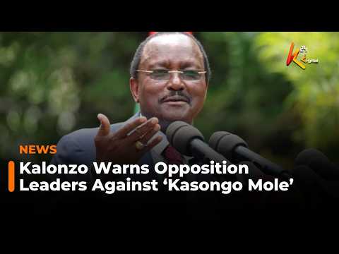 Kalonzo Warns of ‘Kasongo Mole’ Amid Opposition Unity Push