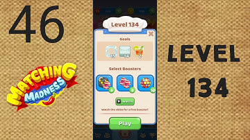 Matching Madness: Match 3 Puzzle games. Level 134 #tinytacticsgames