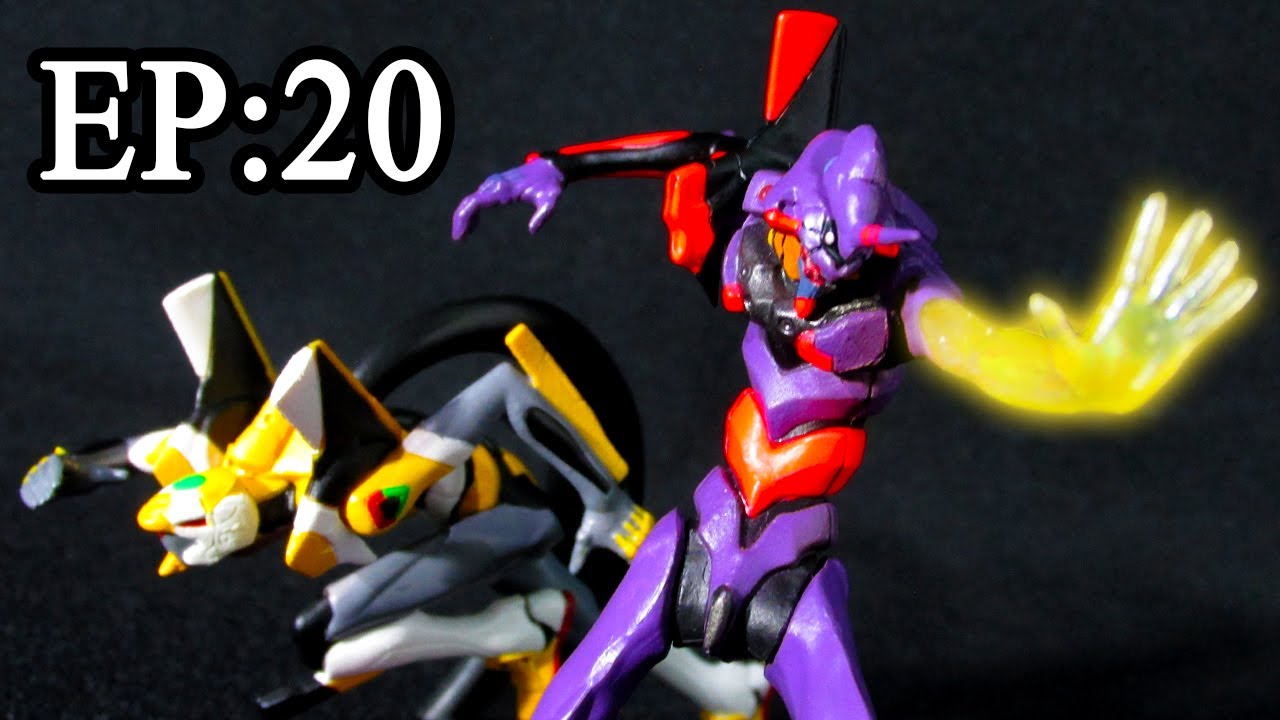 Eva00 Eva01 Awakening (Scene of Evangelion 2 Bandai, 2012) YouTube