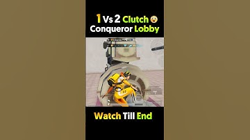 Conqueror Lobby 1 Vs 2 Clutch Bolte 🔥😲 #short #shorts