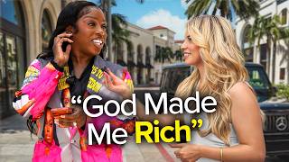 Asking Young Female Millionaires If They Believe In God!