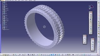 Catia V5 Tutorial|Automotive Engineering Design|How Create a Tyre(Easy Steps Beginners)|Part 1