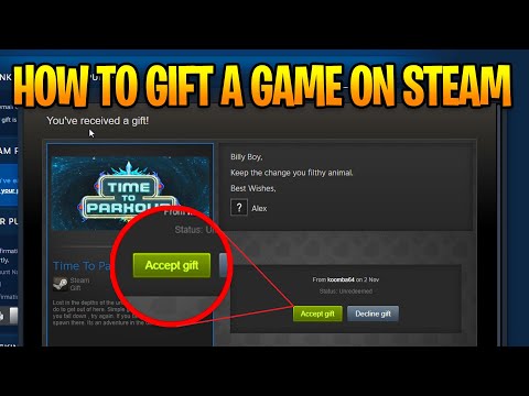 How to Gift Games on Steam (EXAMPLE INCLUDED)