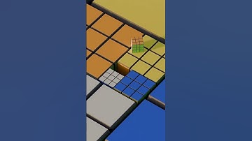 Drop 2 Perfect Loop Satisfying Rubik Cube Slide #shortvideo