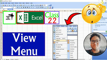 Day 22 - View menu | Microsoft Excel 2003 | Tiger Army | 2022