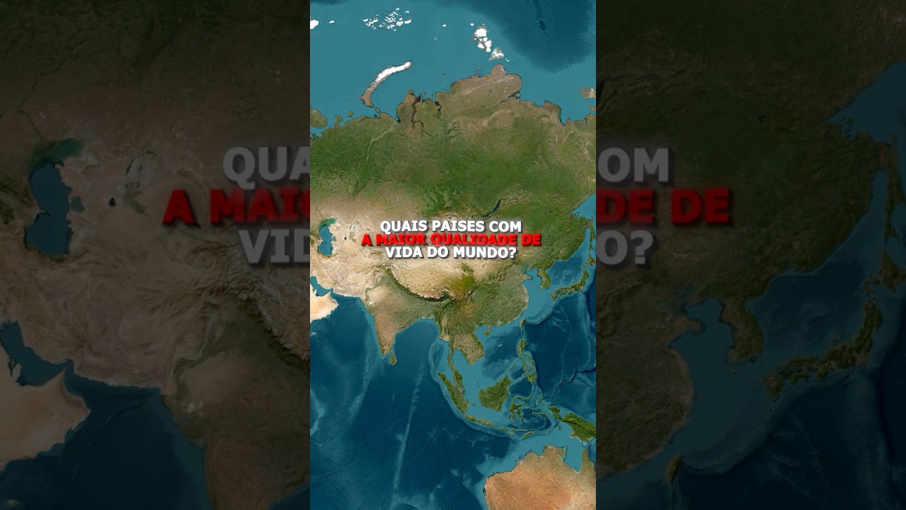 Qual o país com a melhor qualidade de vida do mundo #geografia #geopolitica #mapas #curiosidades