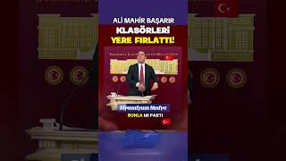 Ali Mahir Başarır Klasörleri Yere Fırlattı Bomboş