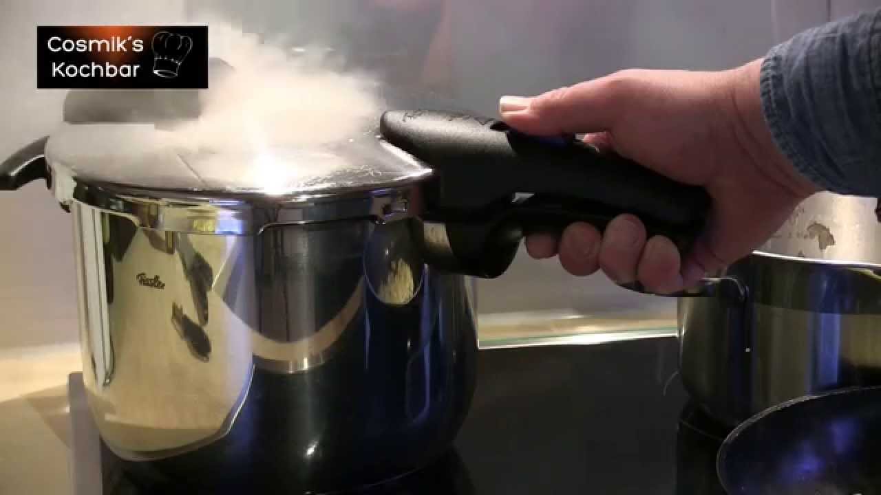 Cosmik´s Kochbar. Folge 1 - Kochen mit dem Schnellkochtopf - YouTube
