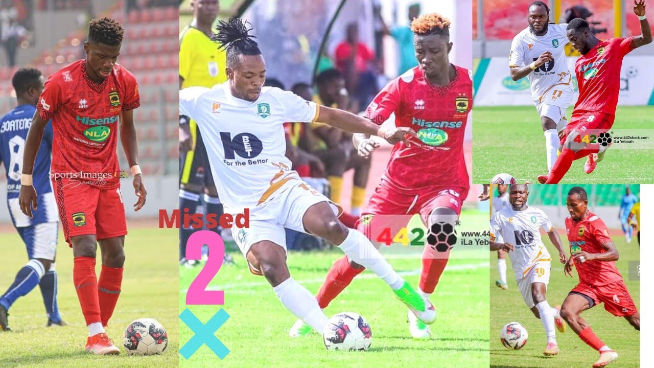 Kumasi Asante Kotoko 1 – 1 Aduana Stars Mbella Etouga Missed 2 Penalties ❌❌