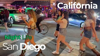 San Diego Nightlife is INSANE Gaslamp Quarter Party Walk