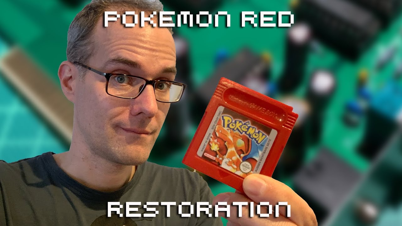 ゲームボーイ - GB★POKEMON RED VERSION 海外版　端子清掃 ゲームボーイ - GB☆POKEMON RED VERSION 海外版 端子清掃