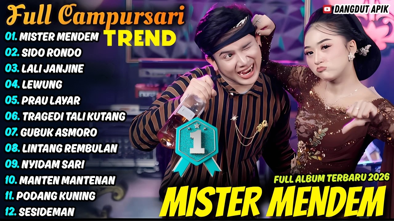 Album Campursari || MISTER MENDEM - SIDO RONDO || Falden Ft Lala Atilla Full Album Terbaru