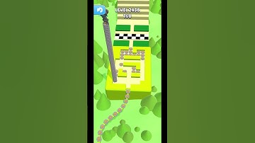 Gameplay top mobile games Relaxing n satisfying game iOS/ANDROID Stacky Dash  #shorts Level 2438