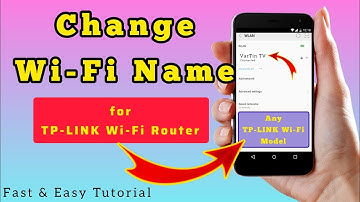 Paano palitan ang PANGALAN ng WiFi?