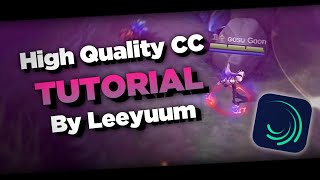 HD CC Tutorial (MLBB)