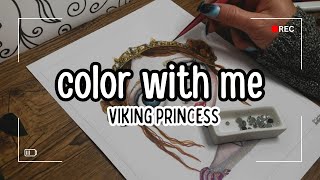 Relaxing Coloring Video With Alcohol Markers | ASMR No Talking Video