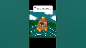 #capybara #request #fyp #fypviral #kawaiiart #procreate #cuteart #orange #cute #kawaii #digitalart