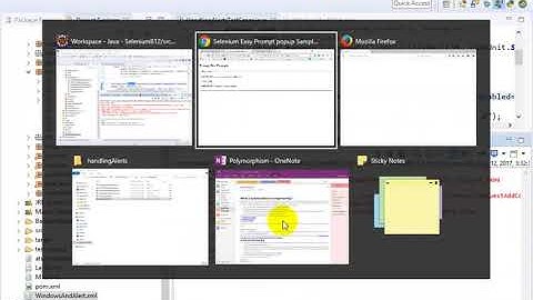 Selenium Free Online Video Tutorials - AutoIT and WindowHandle uploaded by VIPL