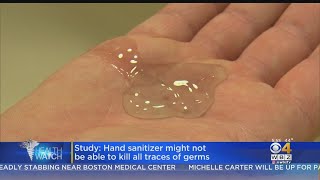 Study: Hand Sanitizer Might Not Be Able To Kill All Traces Of Germs