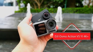 DJI Osmo Action VS YI 4K+