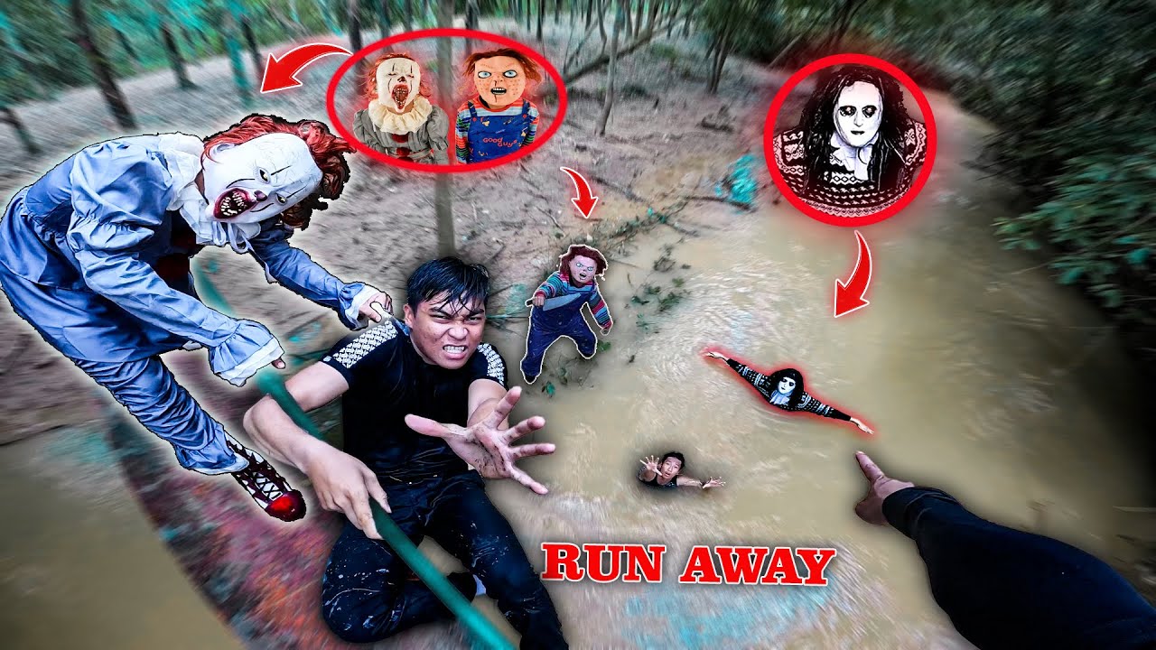 "Parkour POV Horror 😨 Rescue Mission vs Pennywise 🤡 Chucky 🔪  Dancing Lady 💃 Will We Survive?!"