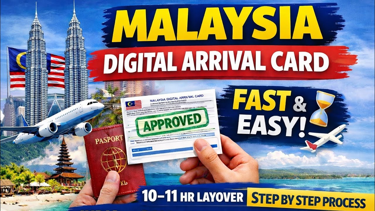 How to Apply Malaysia Digital Arrival Card - MDAC | Step by Step Guide for Indians