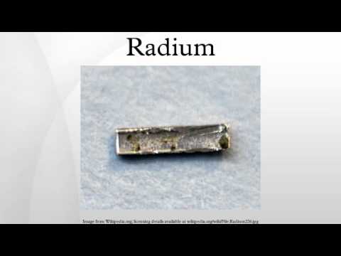 Radium