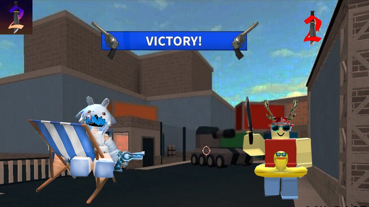 Playing mm2 with a Bad Luck!