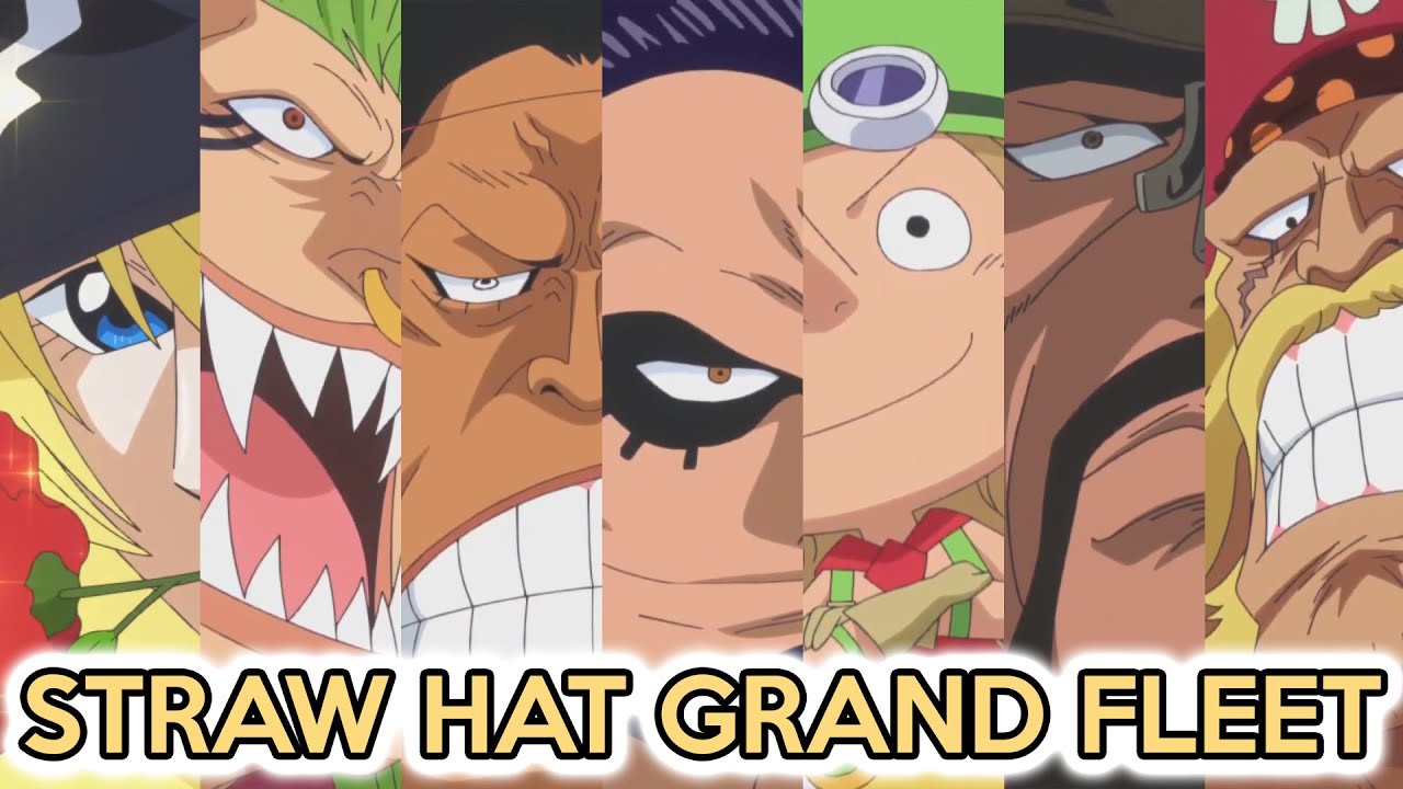 Straw Hat Grand Fleet Clue Luffy Alphabet Art Print T vrogue.co