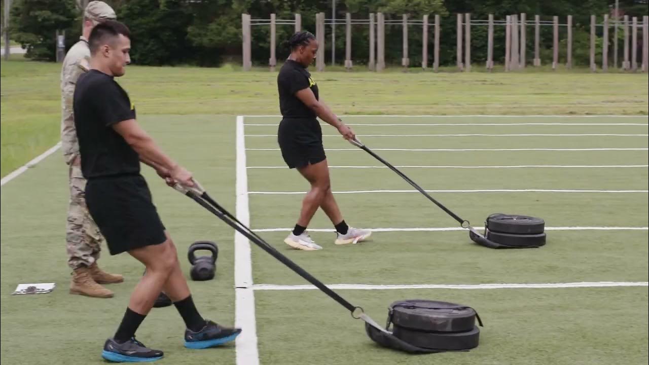 Acft event 4 sprint drag carry youtube