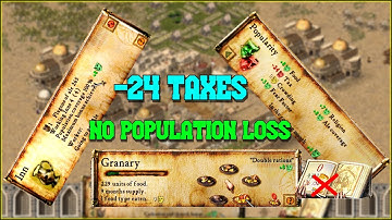 How to apply CRUEL than CRUEL TAXES without losing POPULARITY? | Stronghold Crusader