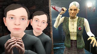 картинка: БАБУШКА ОХОТИТСЯ НА НАС! СБЕЖАЛИ ИЗ ДОМА! СКУЛБОЙ В Garry`s Mod