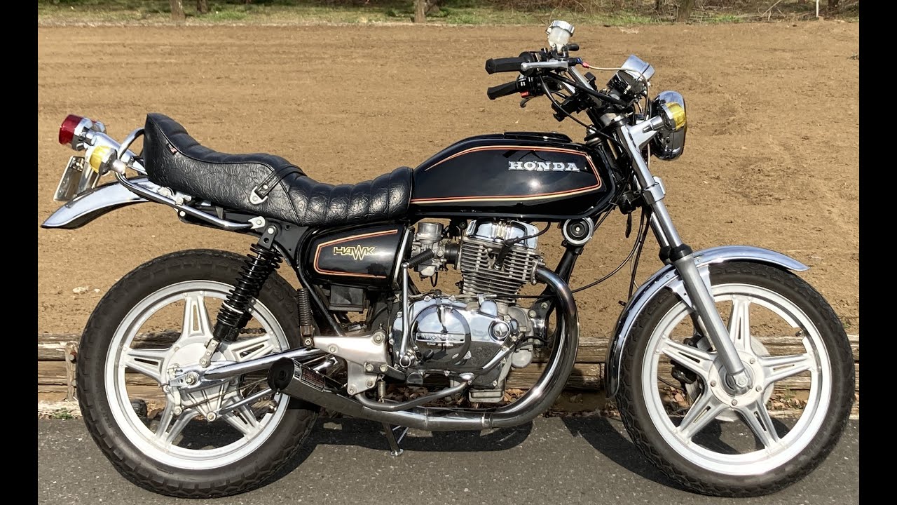 CB250T ホーク バブ 不調 片肺 白煙 オイル下がり - YouTube