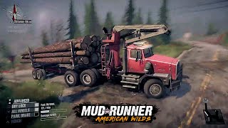 MudRunner - First Logging Mission with Western Star 6900XD