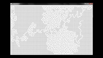 Depth First Search Maze Generation Algorithm