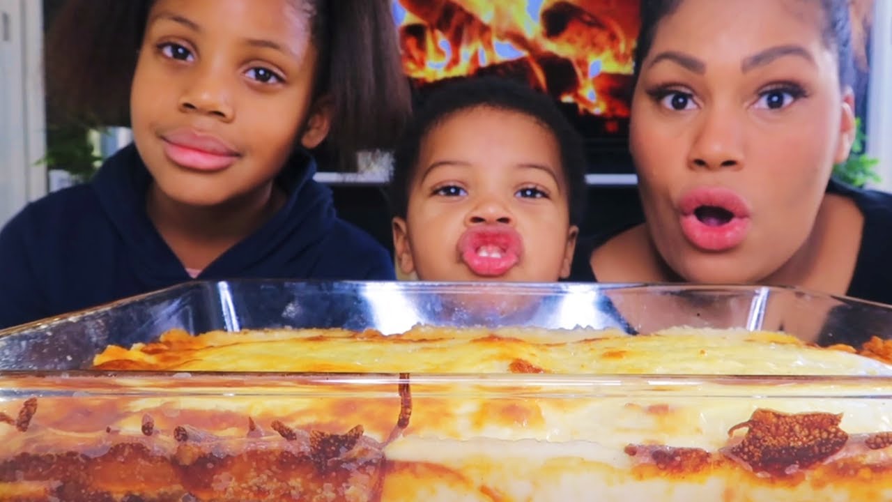 LASAGNA MUKBANG┃isolement de 7jrs