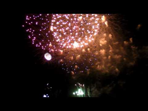 2010 山梨 神明の花火　スターマイン
