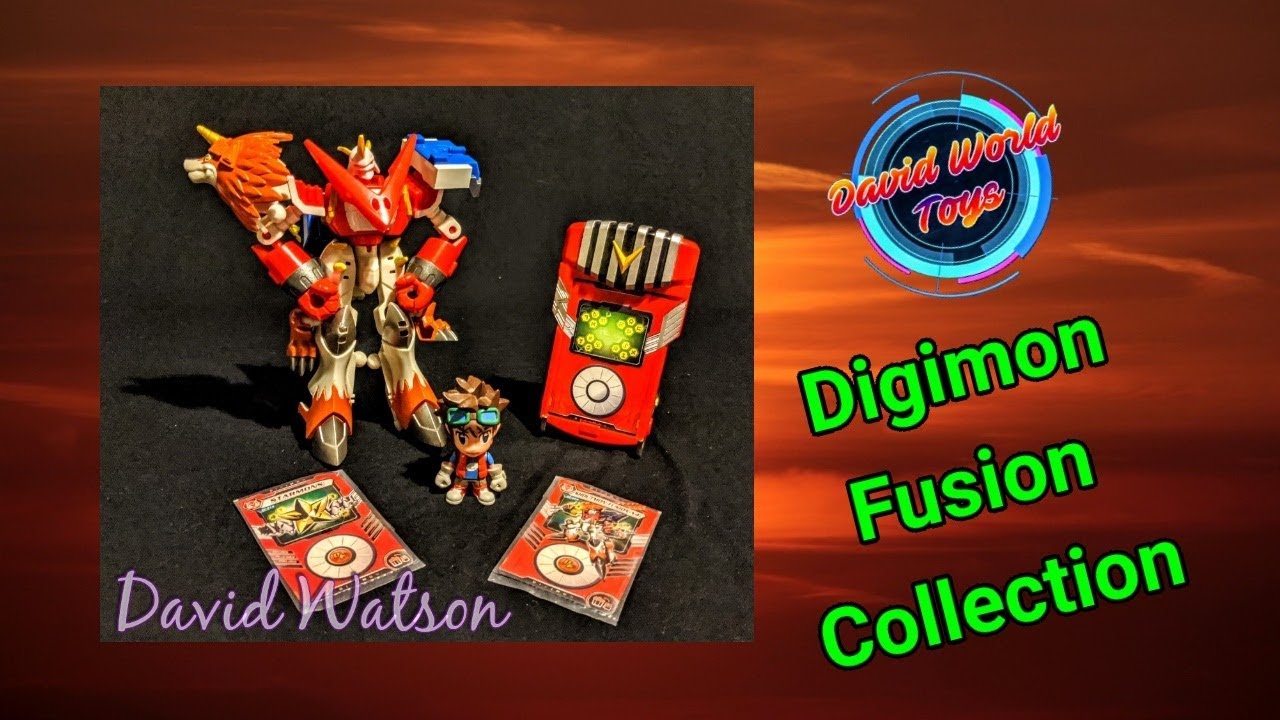Bandai Digimon fushion collection of toys