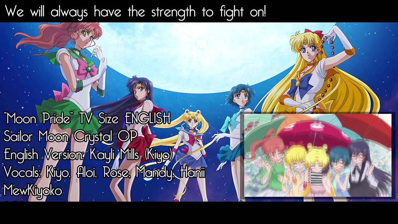 Mewkiyoko Moon Pride Tv Size English Sailor Moon Crystal Op Mewkiyoko Moon Pride Tv Size English Sailor Moon Crystal Op