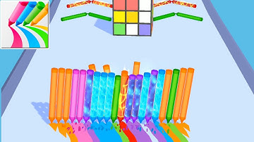 Pencil Rush 3D (IOS, Android) New update Gameplay All Levels (Level 7-9)