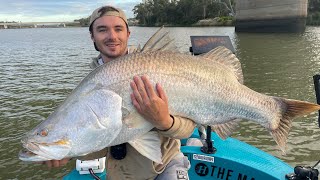 Monster Saltwater Barramundi With Epic Slow Mo Jumps