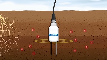 WET150 Sensor video (SDI-12 soil and substrate moisture sensor - also measures EC and temperature)